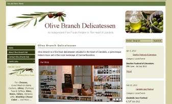 Olive Branch Delicatessen Online SHop (in development)